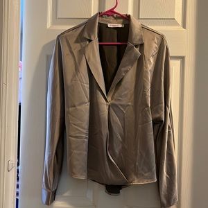 Show dazzle silk top